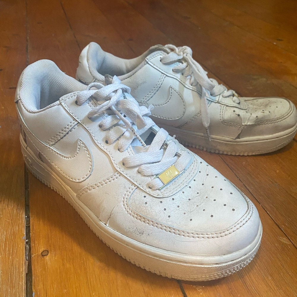 White Air Force 1s